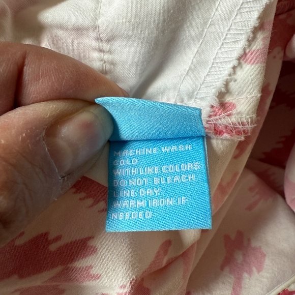 J MCLAUGHLIN IKAT GEOMETRIC SKIRT COTTON BLD CLASSIC PREPPY BOHO COASTAL CHIC 2 - Picture 10 of 10